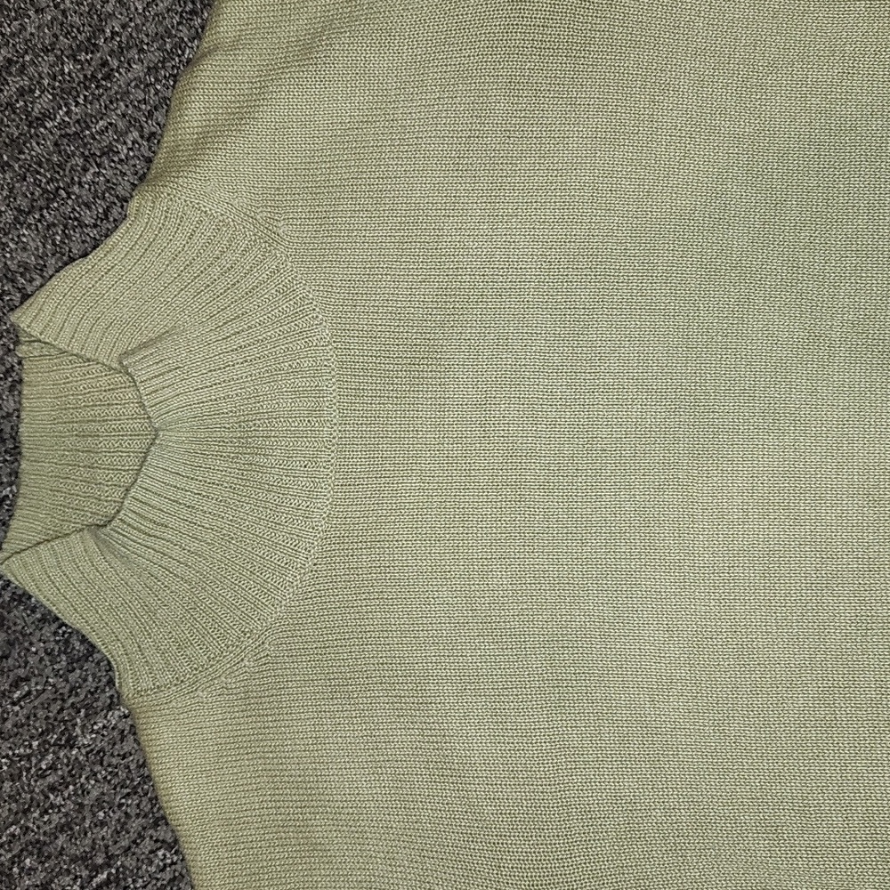 NWT Old Navy Women's Pullover Mock Turtleneck Sweater Seagrass Size S PTP 20 In - Picture 3 of 7